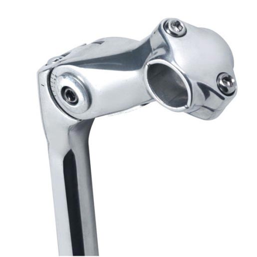Adjustable Quill Stem 25.4mm x 90mm - Silver