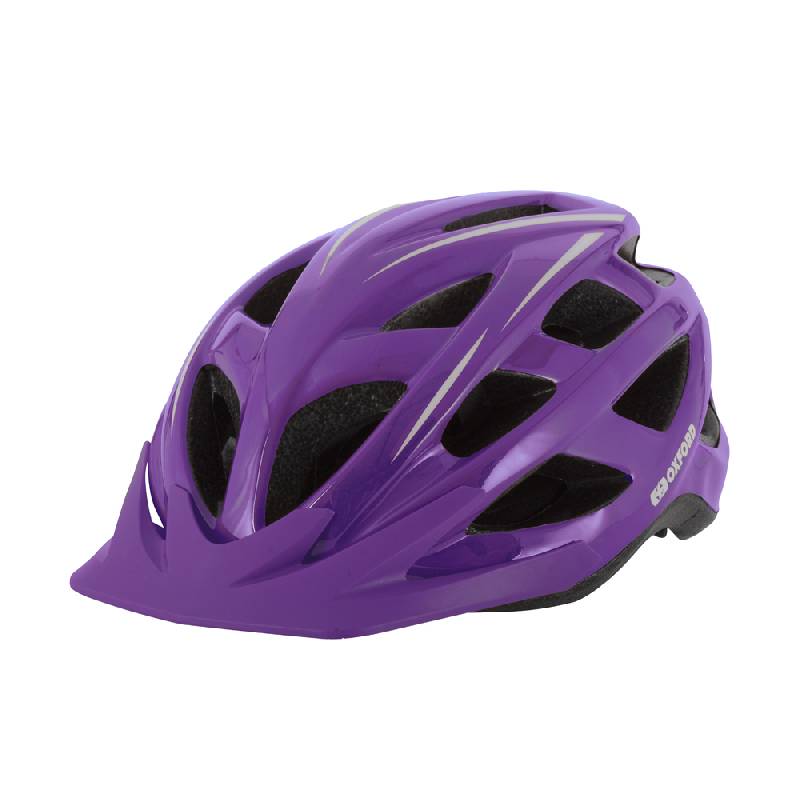 Adult Cycling Helmet Purple (58-62cm Large)