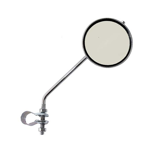 Round Bicycle Mirror 3 Inch - 210mm Long